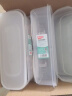 禧天龙塑料保鲜盒密封零食水果干货储物盒冰箱收纳整理盒子 2L  3个 实拍图
