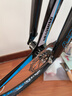 EG7山地自行车成人学生变速越野单车双减震赛车26寸青少年男女 三刀【升级减震 超强承重】黑蓝 27.5寸24速【适合：175-190CM】 实拍图