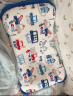 良良（liangliang）婴儿枕头0-3岁宝宝定型枕纠正护型2-6岁儿童枕头抑菌防螨四季适用 2-6岁 轨道车 棉+苎麻款 实拍图