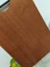 苏泊尔（SUPOR）砧板乌檀木整木菜板实木加厚加大架子家用擀面案板方形剁骨切菜板 大号加厚40cm*28cm(多数人选择) 实拍图