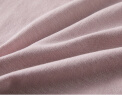 菲妮迪品牌T恤春秋季新款简约圆领纯色气质套头长袖上衣女 粉色 L 晒单实拍图