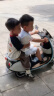 ANGI BABY儿童电动车摩托车1-3-6岁可坐大人电瓶三轮车男女孩玩具礼物 实拍图