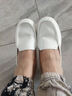 回力护士鞋女春夏软底休闲单鞋小白鞋女鞋轻便止滑舒适平底医护鞋子 0024白色（正常尺码） 【常规通用款】 35 实拍图