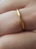 周大福 婚嫁素圈黄金戒指(工费120) 16号 约1.95g EOF1 实拍图
