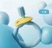 CLCEY【aag】新生儿硅胶乳牙牙刷6个月以上宝宝婴儿口腔牙齿清洁器软毛 水蓝 晒单实拍图