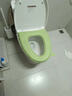 涤先生v型防水马桶垫冬季加厚家用四季通用泡沫免洗粘贴马桶坐垫可水洗 抹茶绿【1个装】防水免洗 实拍图