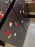 冰箱贴北欧ins装饰磁贴卡通可爱创意磁性磁铁冰箱吸铁石磁力一套装贴冰箱门 磁吸款-蔬菜水果/10个 现货速发 实拍图