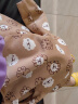 迷你巴拉巴拉男童女童便服宝宝双面穿毛绒儿童外套潮【猫绒绒】 咖白色调00351 100cm 实拍图