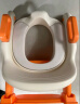 世纪宝贝（babyhood）儿童马桶辅助器 宝宝小马桶坐便圈扶手架座便器 PU软垫 139清新橙 晒单实拍图