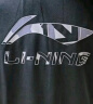 李宁（LI-NING） 短袖T恤男夏季运动服圆领透气冰丝速干体恤宽松休闲凉感半袖潮流 黑色 速干时尚标 L (175) （建议130斤-140斤） 实拍图