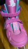 美洲狮（COUGAR） 溜冰鞋儿童套装 可调轮滑鞋MZS885粉色M码【中小学轮滑课必备】 实拍图