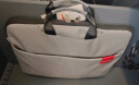 联想（Lenovo）笔记本电脑包16英寸公文包出差商务旅行包适用苹果华为小新拯救者防泼水手提包 加厚款灰色 晒单实拍图