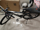 飞鸽（FG FLYING PIGEON）山地自行车成人男女变速山地车青少年中小学生车越野户外骑行单车 【铝合金】G8002代-辐条轮-黑色 27.5寸轮组（适合170-190cm） 21速入门版 实拍图