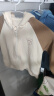 童泰（TONGTAI）婴儿连帽外套春秋季男女宝宝莫代尔棉衣服儿童休闲外出上衣 驼色 80cm 晒单实拍图