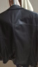 兽王秋冬男皮衣长袖翻领头层牛皮真皮皮衣男休闲皮夹克外套 实拍图