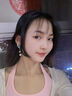 禾匠珍珠耳钉女士森林树叶流苏耳坠礼物盒长款925银耳饰无耳洞耳夹 蓝叶子珍珠耳钉 实拍图