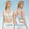 氧心（YANGXIN）2件装夏季吊带背心内衣女聚拢舒适无痕无钢圈文胸超薄收副乳胸罩 浅蓝+浅绿【背心款】 M 实拍图