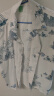 森马（Semir）观园吉联名短袖衬衫男2024夏季宽松纯棉上衣国风印花109324104107 实拍图