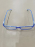 帕斯贝奇儿童硅胶眼镜框男女小学生超轻近视眼镜架有度数配远视散光防蓝光 大码16875蓝色（适合10-13岁） 单镜架 实拍图