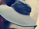 沐驰斯顿渔夫帽女夏季防晒遮阳帽子男士户外钓鱼防紫外线太阳帽大檐登山帽 帽檐12cm灰色 均码（男女同款） 实拍图