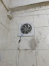 象马窗式排气扇厨房家用油烟排风扇卫生间浴室换气扇大功率工业 7寸开孔180MM-白色 实拍图