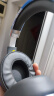 索尼适用新款头戴式蓝牙耳机真无线高颜值电竞游戏音乐运动降噪耳罩式电脑PC耳麦hifi柏林之声音质 潮暮版蓝灰色【蓝牙5.2芯片+180 标配音频线+充电线+麦克风 晒单实拍图