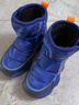 SNOOPY史努比童鞋男童雪地靴冬季保暖中大童棉靴加绒棉鞋2811深蓝蓝30 实拍图
