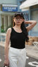 简云小吊带背心女莫代尔棉打底衫内搭螺纹薄款内衣可外穿无袖上衣夏季 常规款-黑色 S 【建议80-95斤】 实拍图