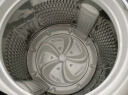 美菱(MELING)12公斤全自动波轮洗衣机 净魔方水流防缠绕一键智洗超快洗大容量省水节能典雅灰 XQB120GX 实拍图