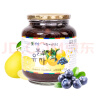 全南 蜂蜜蓝莓柚子饮品1kg 韩国原装 整颗蓝莓水果茶蜜炼果酱 夏日VC饮料冲饮 实拍图