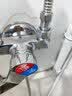 华厦金牛全铜明装淋浴冷热水龙头混水阀浴室热水器混合阀开关花洒淋浴套装 反向明装全铜加厚款 实拍图
