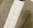 鸭鸭（YAYA）轻薄羽绒服女短款休闲内胆薄款冬季内搭保暖新国标外套KX 米白 XL 实拍图