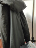 杉杉（SHANSHAN）【可拆卸内胆】五穿羽绒服男冬季鹅绒外套商务加厚男士中长款夹克 黑色 170 实拍图