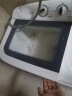 澳柯玛（AUCMA）洗衣机 8公斤半自动波轮洗衣机 玻璃面板大容量双缸双桶 洗脱分离脱水甩干机租房家用XPB80-2118S 实拍图