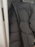 NASA LIKE官方潮牌棉服冬季加厚连帽外套保暖男士棉衣羽绒棉服情侣大码棉袄 灰色  L（建议100-120斤） 实拍图