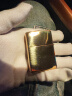 ZIPPO之宝防风煤油打火机 铜刻镜子-镜面黄铜 520礼物送男友 单机 实拍图