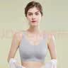千奈美2026新款千奈美内衣女无痕无钢圈收副乳文胸 绿色 95DE 实拍图