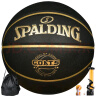 斯伯丁（SPALDING）篮球7号经典黑金训练比赛室内外通用耐磨防滑吸湿七号篮球 实拍图