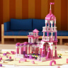 星涯优品 儿童积木玩具女孩立体拼插玩具小颗粒拼装生日礼物 公主城堡 实拍图