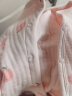 童泰婴儿衣服连体衣秋冬季新生宝宝加厚夹棉保暖内衣 粉色苹果 66码(3-6个月) 实拍图