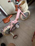 永久（FOREVER）永久折叠儿童自行车3-6岁自行车儿童单车儿童小孩自行车学生 12寸高配粉|一体轮+可折叠+礼包 实拍图