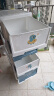 禧天龙免安装塑料收纳柜卫生间抽屉储物柜儿童衣柜床头柜收纳箱5层印花 实拍图