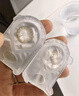 海俪恩美瞳彩色隐形眼镜月抛2片 桃花秀粉漾系列 流光金棕 700度 实拍图