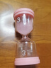 礼香馨儿童沙漏计时器30分钟学生创意3分钟时间刷牙计时幼儿园礼物摆件 3分钟粉色 实拍图