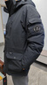君羽户外羽绒服男加厚工装款800蓬松度白鹅绒防寒保暖鹅绒服F52159 黑色 M （推荐121-140斤） 实拍图