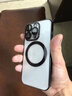 韵宁 适用iPhone17promax手机壳新款苹果15手机保护壳超薄透明磁吸全包防摔镜头膜一体防尘网硬壳轻奢 【磁吸石墨黑+镜头膜+防尘网】全包 iphone 14 pro 实拍图