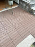 旭植户外咖啡色1片塑料地板塑木室外露台阳台地面铺设庭院防腐防水 晒单实拍图
