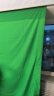 漾菲斯YC1专业直播绿幕抠像布 加厚纯色绿布背景布补光灯拍照摄影布便携式拍摄抖音录制视频幕布 3*2米 实拍图