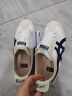 Onitsuka Tiger鬼塚虎春夏男女帆布一脚蹬懒人鞋MEXICO 66™ SLIP-ON 1183A360 米色/藏青色 36 实拍图