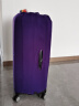 班哲尼 拉杆箱旅行箱保护套弹力行李箱套防尘雨罩加厚耐磨托运套 紫色适用26英寸27英寸28英寸29英寸拉杆箱 实拍图